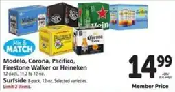 Vons Modelo, Corona, Pacifico, Firestone Walker or Heineken offer