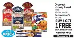 Vons Oroweat Variety Bread offer