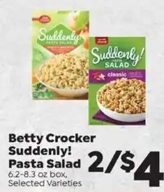 Sentry Betty Crocker Suddenly! Pasta Salad offer