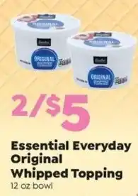 Sentry Essential Everyday Original Whipped Topping offer
