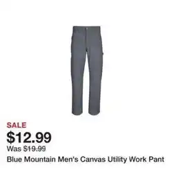 Tractor Supply Company Blue Mountain Men's Canvas Utility Work Pant offer