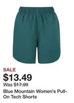 Tractor Supply Company Blue Mountain Women's Pull-On Tech Shorts offer