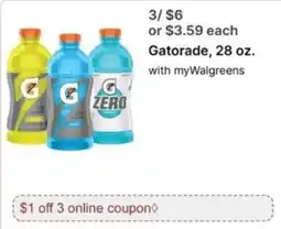 Walgreens Gatorade offer