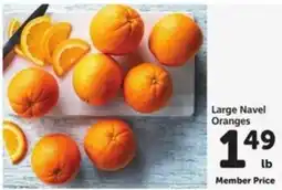 Vons Large Navel Oranges offer