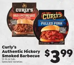 Sentry Curly's Authentic Hickory Smoked Barbecue offer