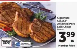 Vons Signature Select Assorted Pork Loin Chops offer