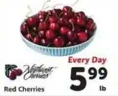 Vons Northwest Cherries Red Cherries offer