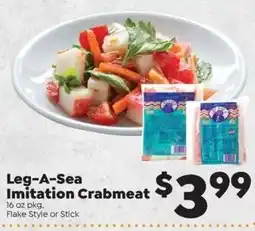 Sentry Leg-A-Sea Imitation Crabmeat offer