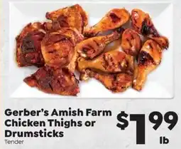 Sentry Gerber's Amish Farm Chicken Thighs or Drumsticks offer
