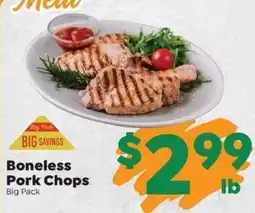 Sentry Boneless Pork Chops offer
