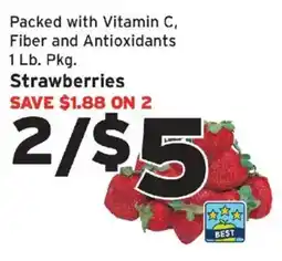 Hannaford Strawberries offer