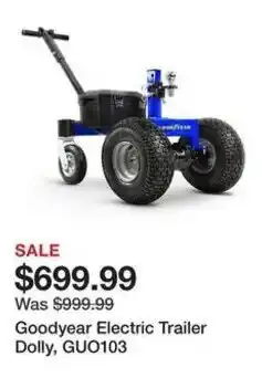 Tractor Supply Company Goodyear Electric Trailer Dolly offer