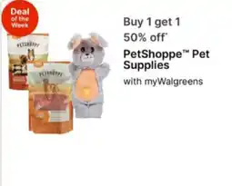 Walgreens PetShoppe Pet Supplies offer