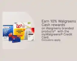 Walgreens Walgreens branded products offer