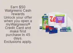 Walgreens Walgreens myWalgreens Credit Card offer