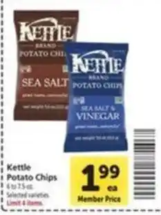 Vons Kettle Potato Chips offer
