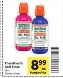 Vons TheraBreath Oral Rinse offer