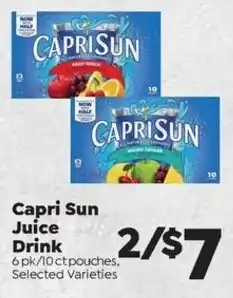 Sentry Capri Sun Juice Drink offer
