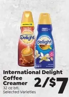 Sentry International Delight Coffee Creamer offer