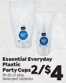 Sentry Essential Everyday Plastic Party Cups offer