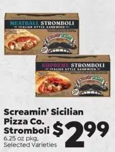 Sentry Screamin' Sicilian Pizza Co. Stromboli offer