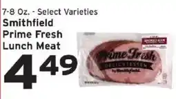 Hannaford Smithfield prime fresh lunch meat offer