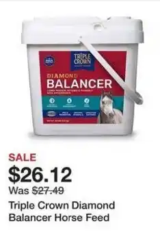 Tractor Supply Company Triple Crown Diamond Balancer Horse Feed offer