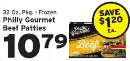 Hannaford Philly Gourmet Beef Patties offer