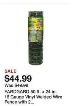 Tractor Supply Company Yardgard 16 Gauge Vinyl Welded Wire Fence offer