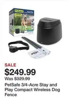 Tractor Supply Company Petsafe 3/4-Acre Stay and Play Compact Wireless Dog Fence offer