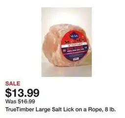 Tractor Supply Company Truetimber large salt lick on a rope offer