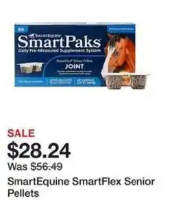 Tractor Supply Company SmartEquine SmartFlex Senior Pellets offer