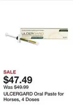 Tractor Supply Company Ulcergard Oral Paste for Horses offer