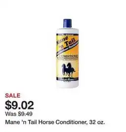 Tractor Supply Company Mane 'n Tail Horse Conditioner offer