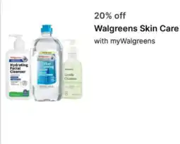 Walgreens Walgreens Skin Care offer