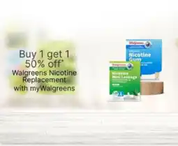Walgreens Walgreens Nicotine Replacement offer