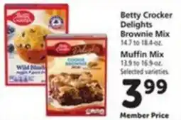 Vons Betty Crocker Brownie Mix offer