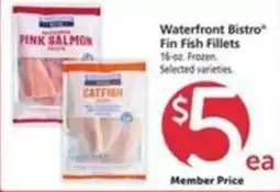 Vons Waterfront Bistro Fin Fish Fillets offer