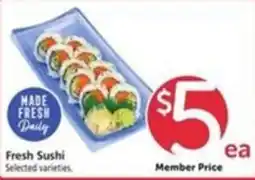 Vons Fresh Sushi offer