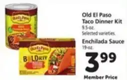 Vons Old El Paso Taco Dinner Kit offer