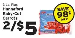 Hannaford Hannaford baby-cut carrots offer