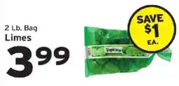 Hannaford Tropicana limes offer