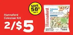 Hannaford Hannaford coleslaw kit offer
