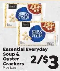 Sentry Essential Everyday Soup & Oyster Crackers offer