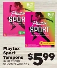 Sentry Playtex Sport Tampons offer