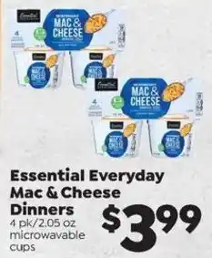 Sentry Essential Everyday Mac & Cheese Dinners offer