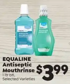 Sentry Equaline Antiseptic Mouthrinse offer