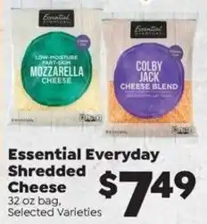 Sentry Essential Everyday Shredded Cheese offer