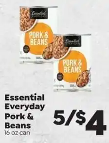 Sentry Essential Everyday Pork & Beans offer