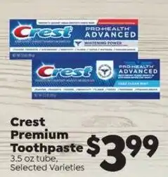 Sentry Crest Premium Toothpaste offer